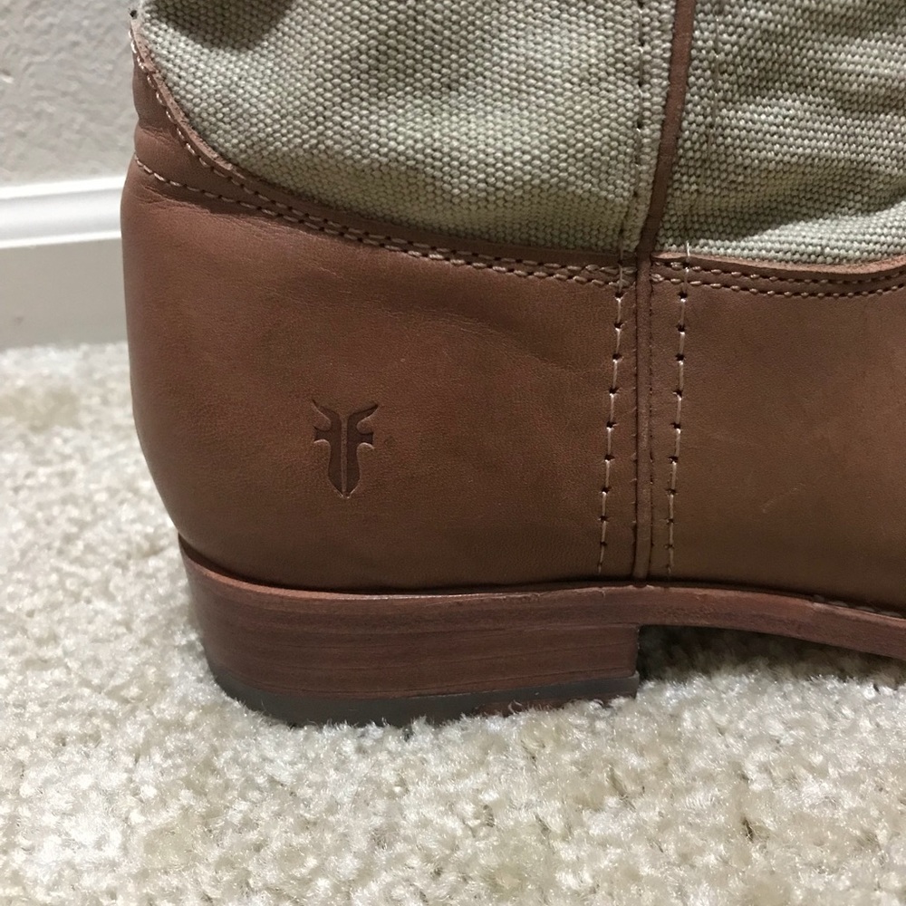 Melissa Frye Canvas Riding Boot - Picture 5 of 8